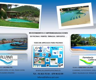 Revestimientos y rehabilitaciones de piscinas, terrazas, azoteas, depositos