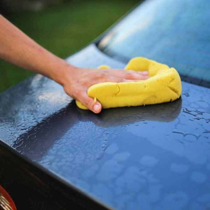 Limpia tu coche en cinco pasos