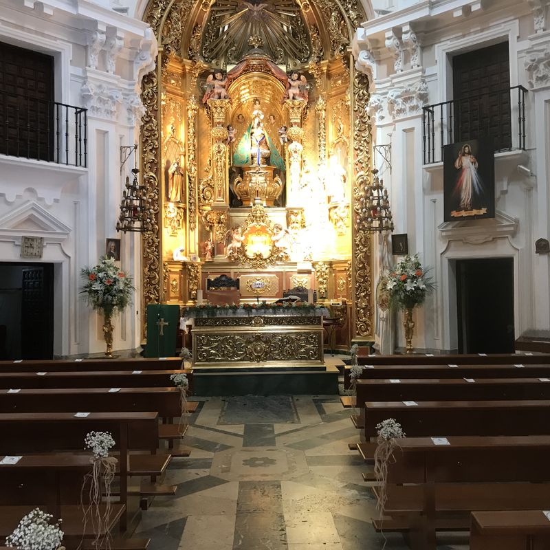 Ermita virgen del puerto Madrd:  de Floristería Pétalos