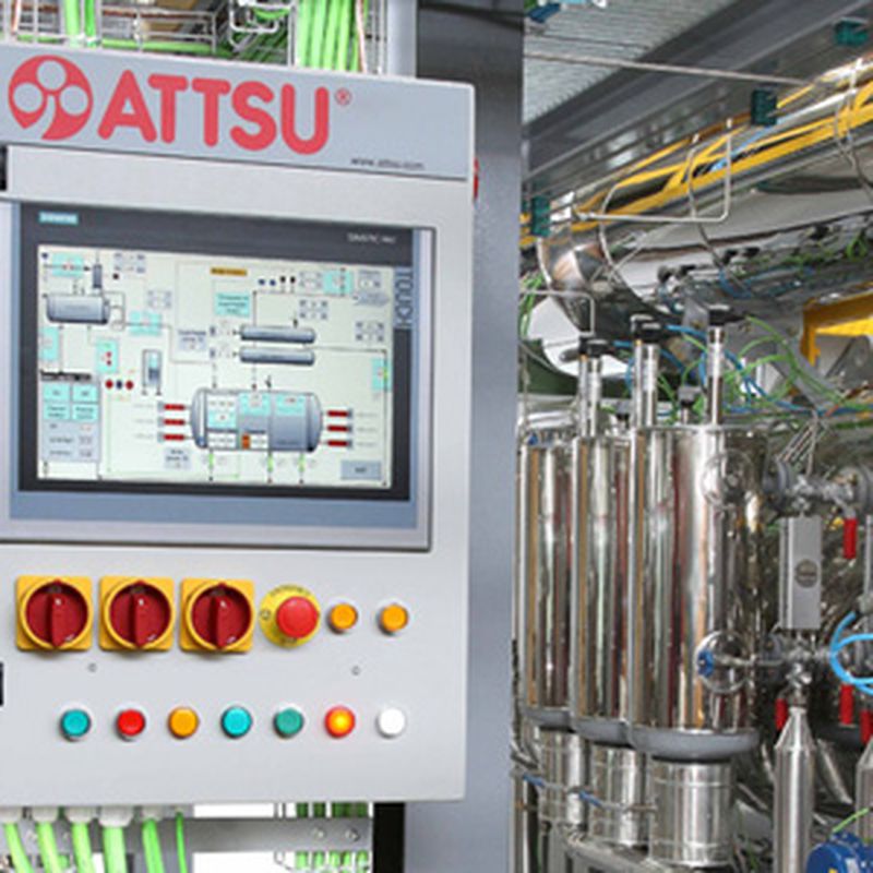 Controles, automatización y centralización de datos de proceso: Productos y servicios de ATTSU TEYVI