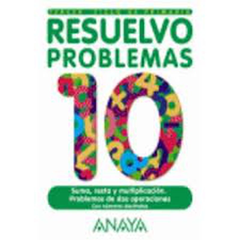 RESUELVO PROBLEMAS DE ANAYA.