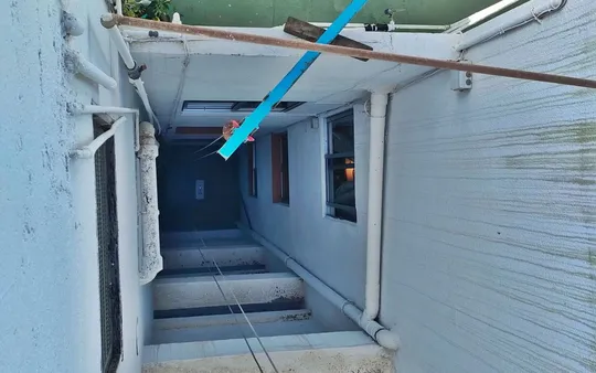 Equipo de elevación. Puerto de la Cruz. 