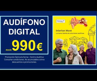 GAFAS MONOFOCALES desde 59€: Óptica y audiología de ÓPTICA LA SERNA - CENTRO AUDITIVO