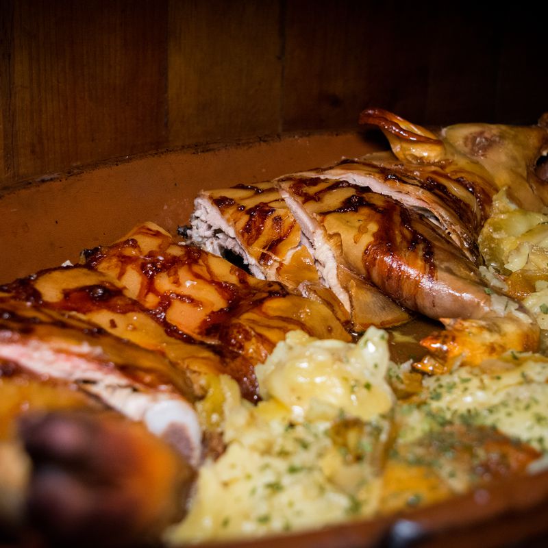 Asados carnes y pescados.: Carta de Mesón Restaurante Antigua Casa Patata