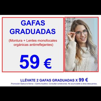 GAFAS MONOFOCALES desde 59€