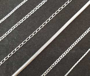 Cadenas de plata