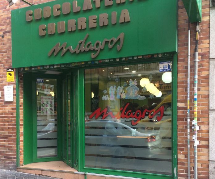 Nuestro Local en C/ Cardenal Silíceo: Catálogo de Chocolatería Milagros, S.L.