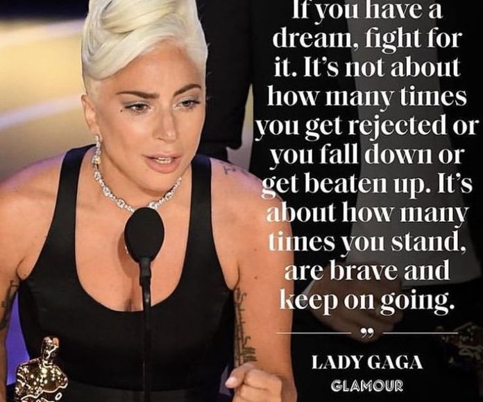 Do you agree with Lady Gaga?