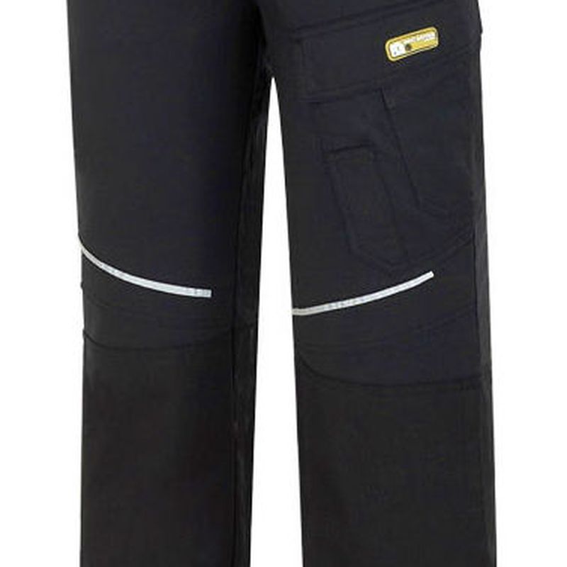 Pantalón tergal de color negro.: Catálogo de Frade Ropa de Trabajo