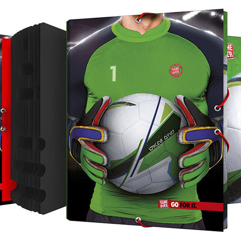 Carpeta clasificadora GAME OVER. FUTBOL. GRAFOPLAST