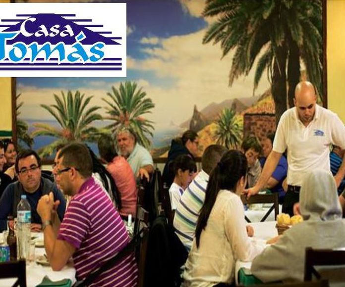 Restaurante celebraciones en Tenerife: Carta de Restaurante - Bodegón Casa Tomás