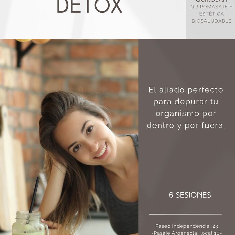 Programa DETOX: Cosmética "Secretos del Agua" de Quirosan