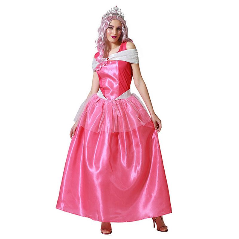 Disfraz princesa rosa adulto