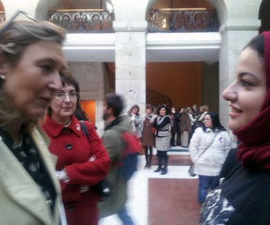 EL COLEGIO EN LOS ACTOS CONTRA LA VIOLENCIA DE GÉNERO ORGANIZADOS POR LA COMUNIDAD DE MADRID