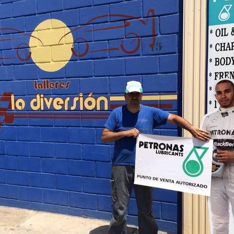 Aceite Petronas: Servicios de Talleres La Diversión