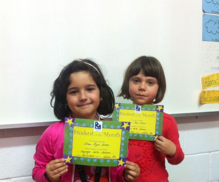 Students of the month: Good  job! Congrats! }}