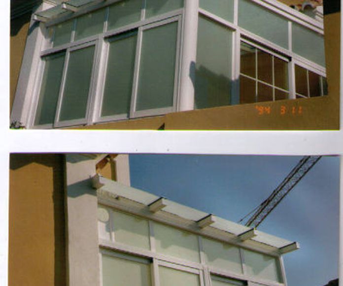 Cierre de terrazas: Catálogo de Aluminios Aludecor Marbella