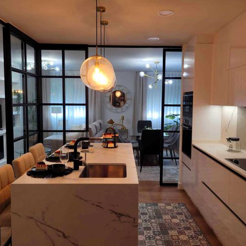 Mamparas divisorias en cristal