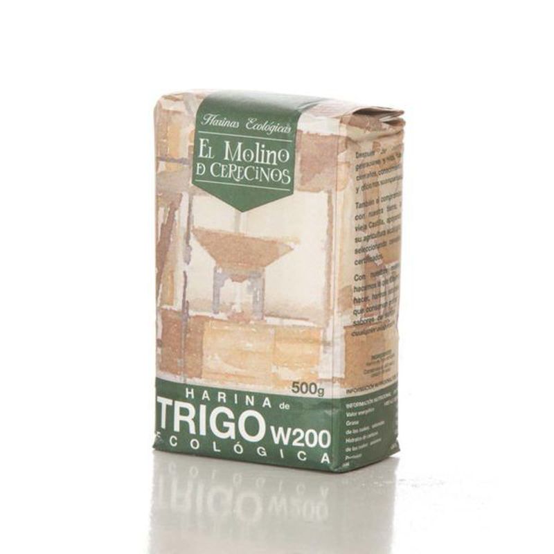 Harina de trigo ecológico blanca W-200 500 gr: Productos de Coperblanc Zamorana