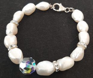 Pulseras de perlas