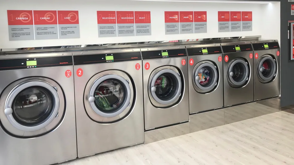 Lavandería autoservicio en Sabadell, Barcelona