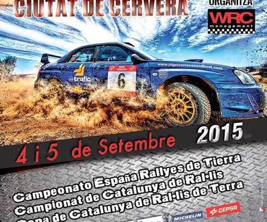 Rally Cervera, Lleida · Campeonato de España y Cataluña