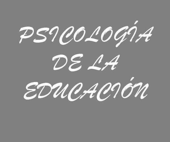 PSICOLOGÍA DE LA EDUCACIÓN: SERVICIOS de Psicólogo Juan Fernando Pérez Ramírez