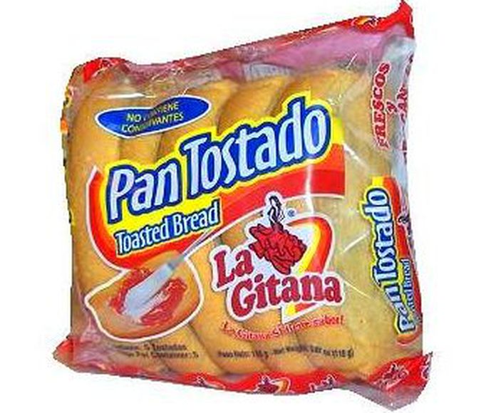 Pan tostado La Gitana: PRODUCTOS de La Cabaña 5 continentes