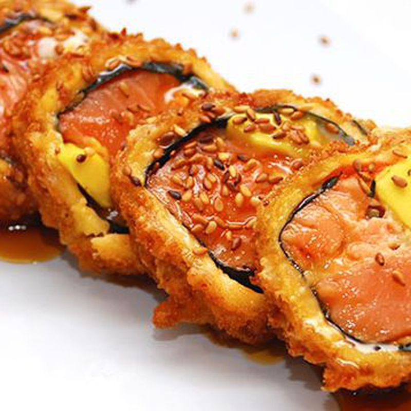 Sushi Rolls tempurizados sin arroz: Carta de Fujiyama Sushi Bar & Asian Cuisine