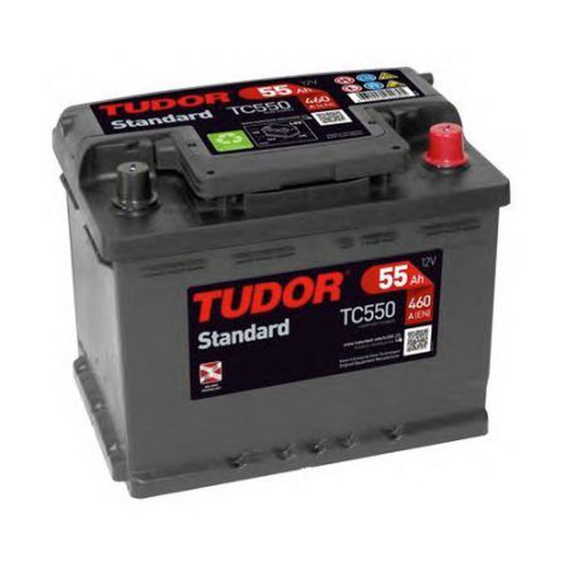 Baterías Tudor: TC550: Recambios para el Automóvil de Lucauto Madrid