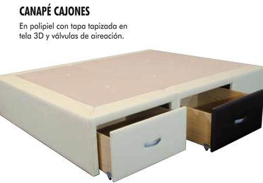 Canape con Cajones.
