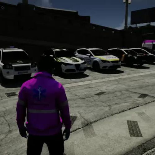 GTA V conduce una ambulancia de ATLANTIDA y ponte nuestro uniforme rosa