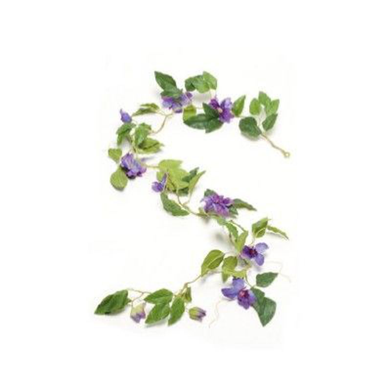 Guirnalda Clematis  Violeta / Azul: ¿Qué hacemos? de Ches Pa, S.L.