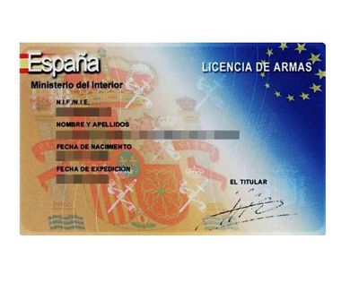 Renovación / Obtención Licencia de armas (25€)