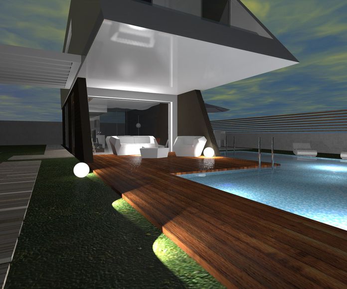 Moderna casa de diseño en Playa de Melenara: Proyectos en venta de Díaz y Muñoz Arquitectos