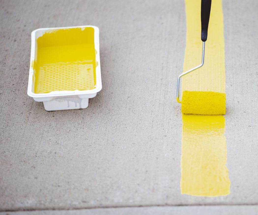 Transforma tus espacios pintando el suelo