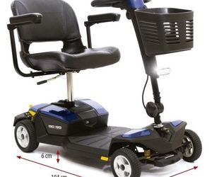 Scooter con suspensión GO-GO LX