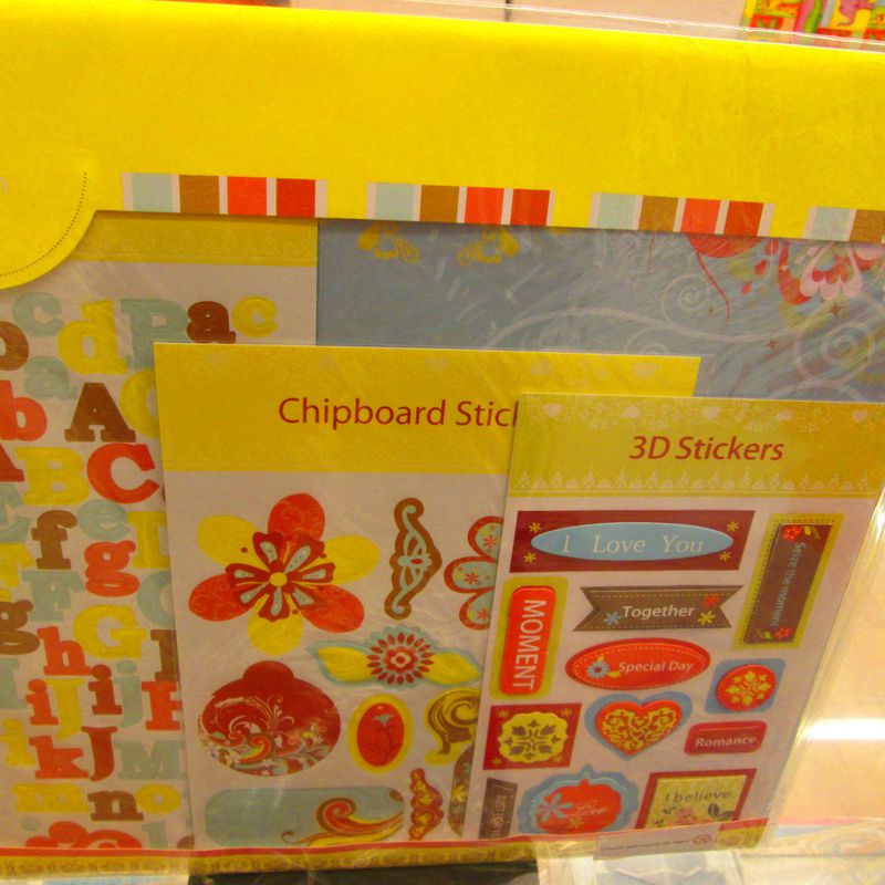 SCRAPBOOK KIT. PEGATINAS/STICKERS