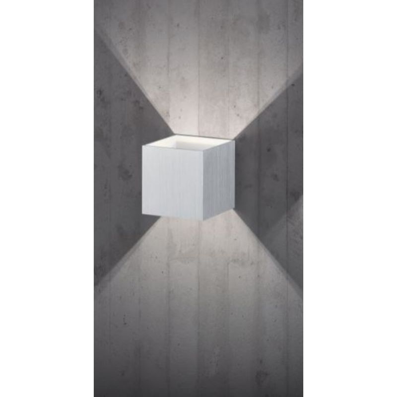 Aplique cubo 2L blanco: catálogos de Iluminación Raquel