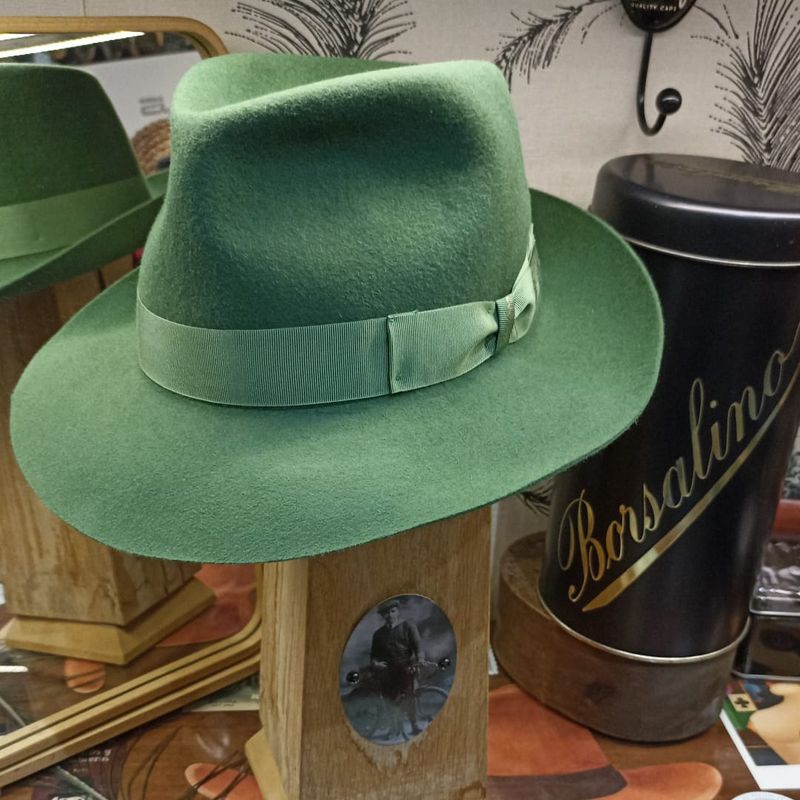 Sombrero Borsalino Verde:  de Sombrerería CitySport