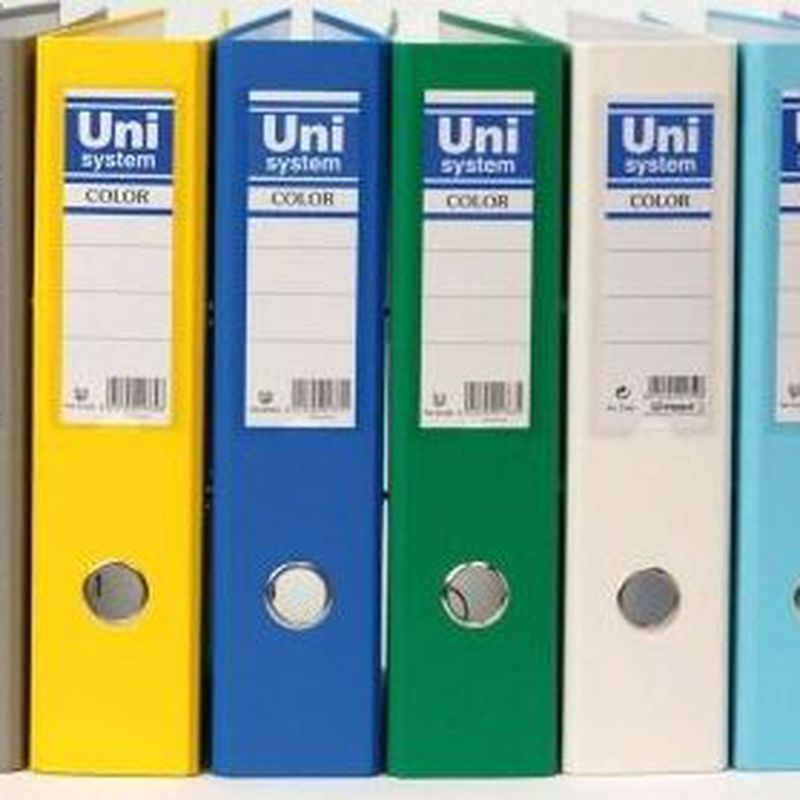 Archivadores UniSystem Color A4
