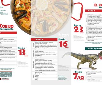 MENÚS PIZZAS Y HAMBURGUESAS: Carta y Menús de Restaurante El Cobijo