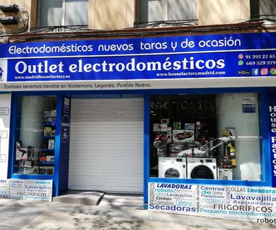 Más información sobre House Factory Madrid Outlet de Electrodomésticos