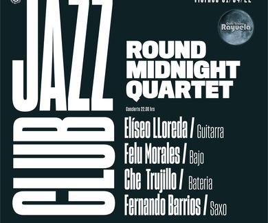 Round Midnight Quartet llega este sábado 1 de abril a Café Teatro Rayuela