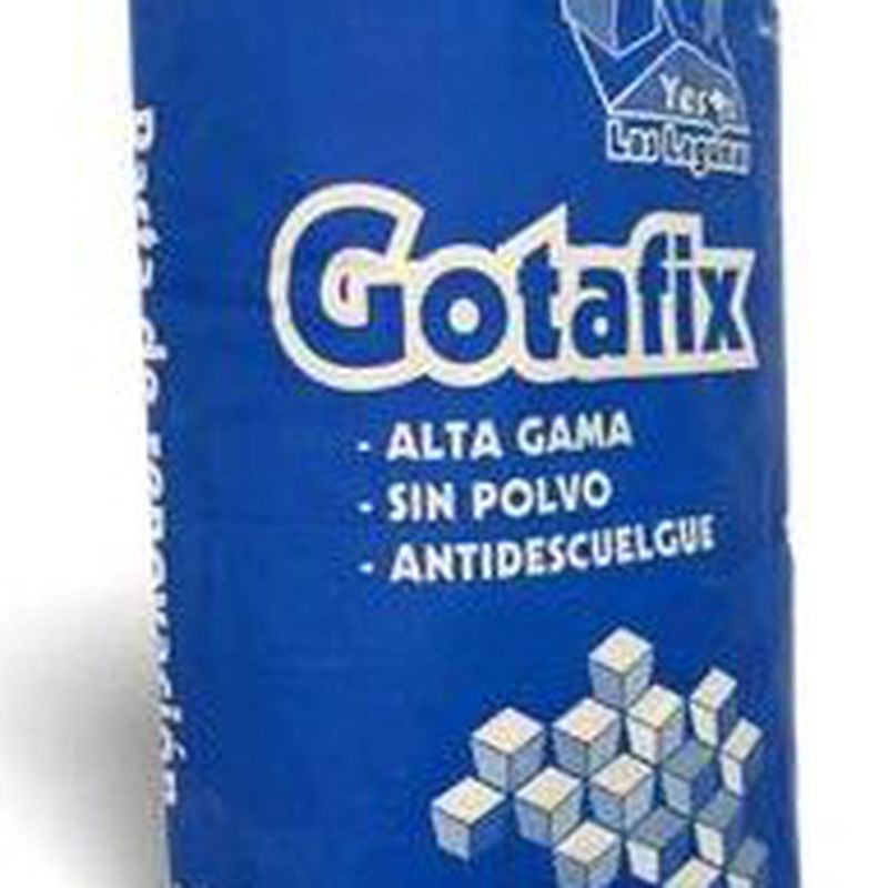 Pasta gotafix: Catálogo de Materiales de Construcción J. B.