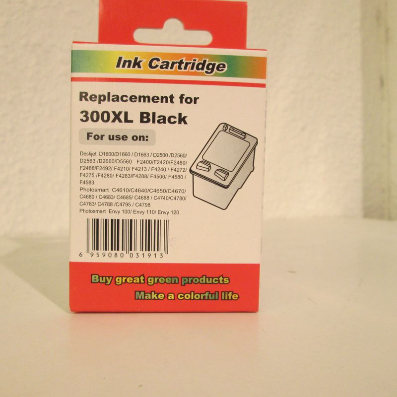Cartucho compatible H.P. 300XL