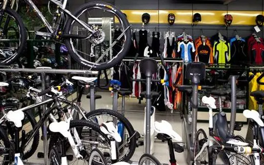 Venta y reparación de bicicletas