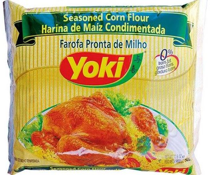 Farofa pronta de maíz Yoki: PRODUCTOS de La Cabaña 5 continentes