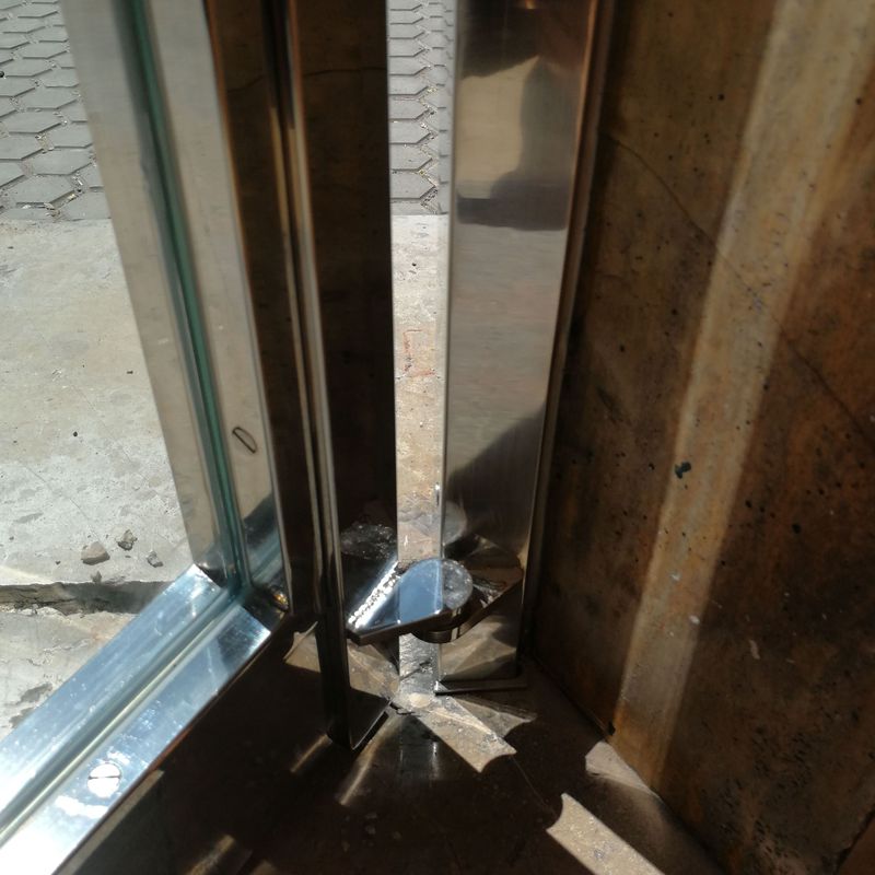 Bisagras de diseño para puerta de seguridad de acero inoxidable