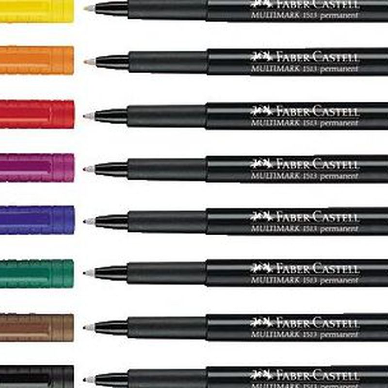 FABER CASTELL MARCADOR PERMANENTE MULTIMARK F. COLOR 